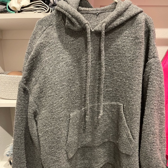 Zara | Tops | Zara Wool Hoodie | Poshmark